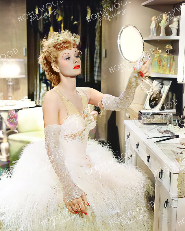 belle the label lucille maxi dress Lucille Ball THE BIG STREET 1942 by John Miehle