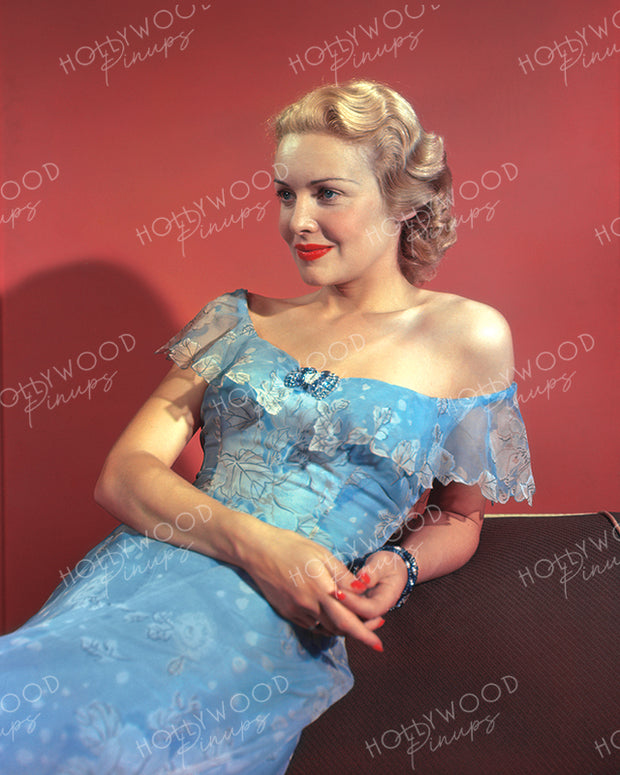 Madeleine Carroll Blue Lace 1938 | Hollywood Pinups Color Prints