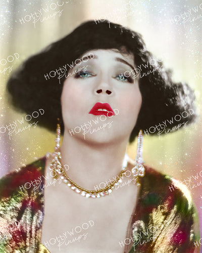 Mae Murray Shimmering Star 1923 in FASHION ROW | Hollywood Pinups Color Prints