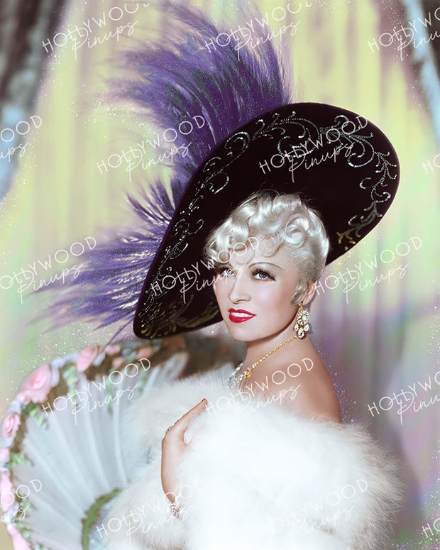 Mae West Platinum Glamour 1937 | Hollywood Pinups Color Prints