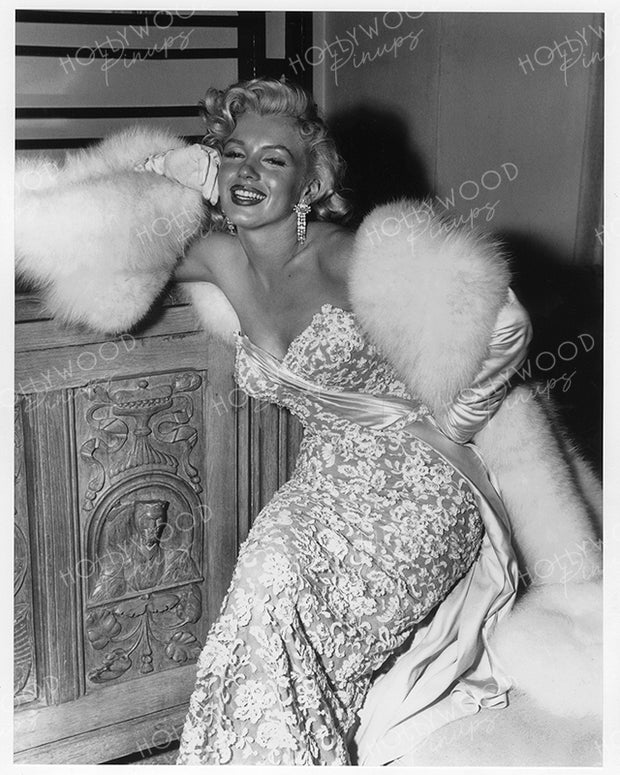 Marilyn Monroe White Lace 1953