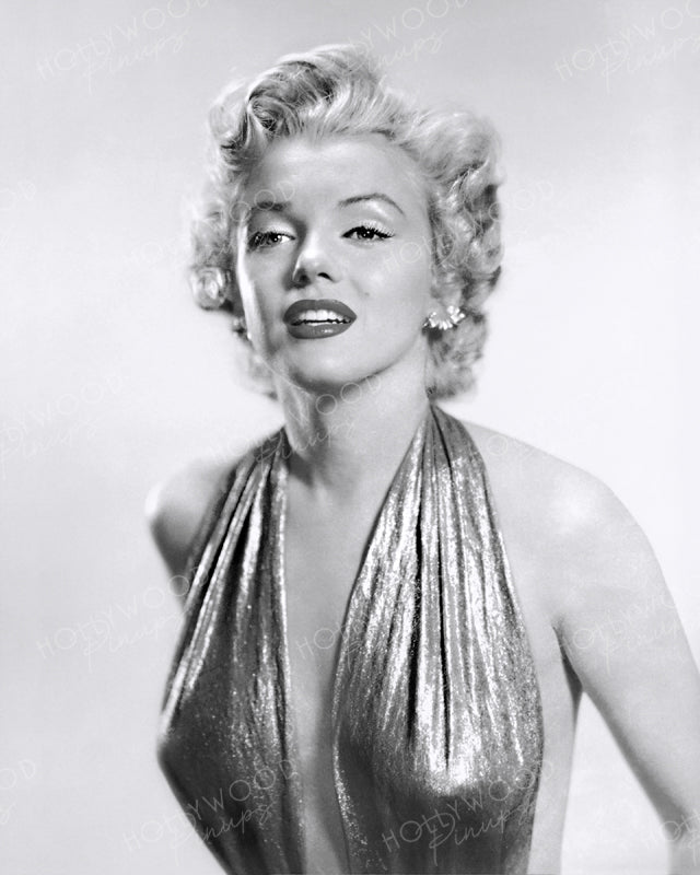 slim fit dress slacks Marilyn Monroe Glittering Gold 1952