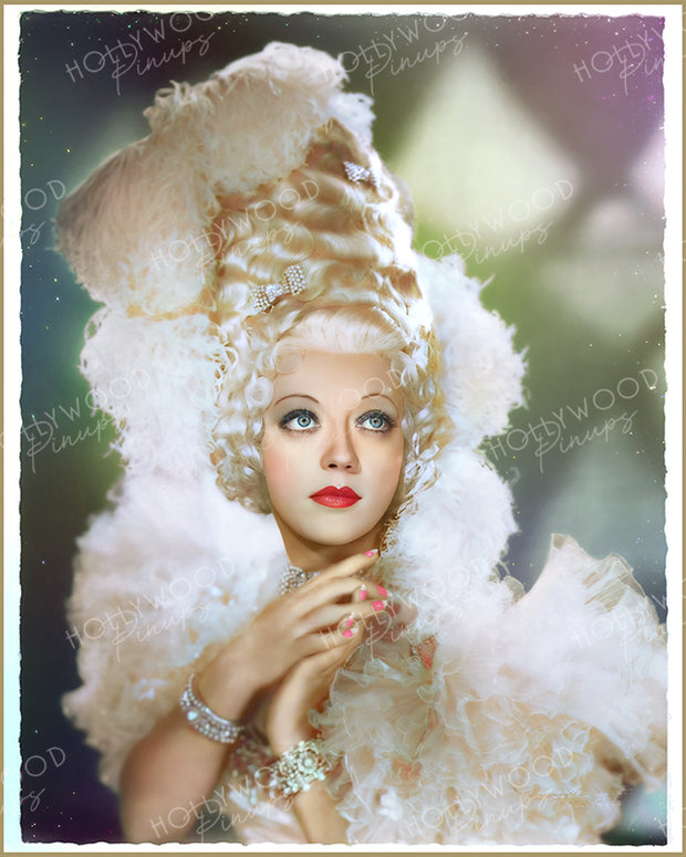 Marion Davies HEARTS DIVIDED 1936 by James Manatt | Hollywood Pinups Color Prints