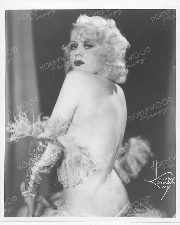 Marion Martin Slinky Charms 1936 by MURRAY KORMAN | Hollywood Pinups Color Prints