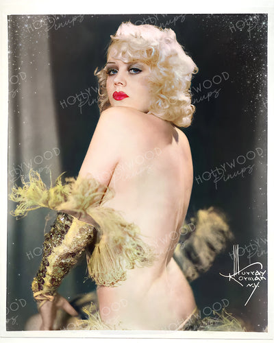 Marion Martin Slinky Charms 1936 by MURRAY KORMAN | Hollywood Pinups Color Prints