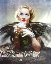 Marlene Dietrich Floral Angel 1934 by EUGENE RICHEE | Hollywood Pinups Color Prints
