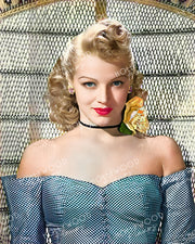 Martha O'Driscoll ROSE BELLE 1946 | Hollywood Pinups Color Prints