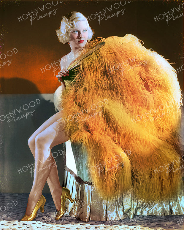 Mary Carlisle by Harvey White in 1933 | Hollywood Pinups Color Prints