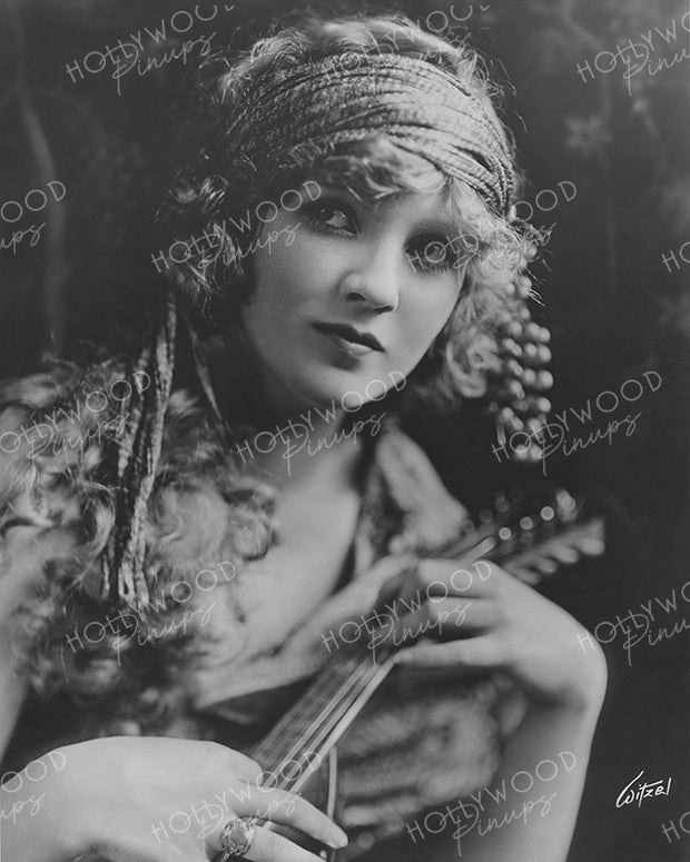 Mary Miles Minter in MOONLIGHT AND HONEYSUCKLE 1921 by Witzel | Hollywood Pinups Color Prints