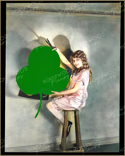Mary Pickford ST PATRICKS DAY 1925 | Hollywood Pinups Color Prints