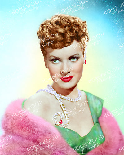 Maureen O’Hara in DO YOU LOVE ME 1946 | Hollywood Pinups Color Prints