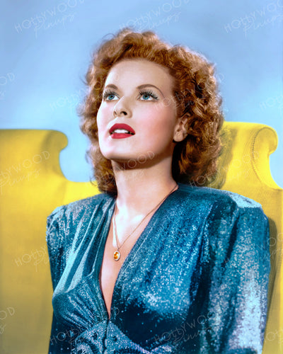 Maureen O'Hara THIS LAND IS MINE 1943 | Hollywood Pinups | Film Star Colour and B&W Prints