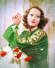 Merle Oberon Dreamy Glamour 1937 | Hollywood Pinups Color Prints