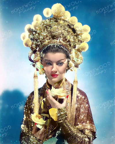 Myrna Loy in THE MASK OF FU MANCHU 1932 | Hollywood Pinups Color Prints