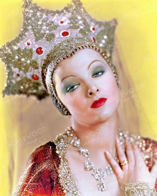 Myrna Loy Bejwelled Beauty 1931 | Hollywood Pinups | Film Star Colour and B&W Prints