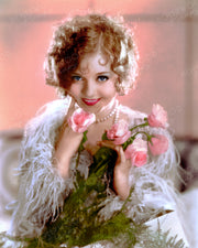 Nancy Carroll Pink Roses 1930 | Hollywood Pinups | Film Star Colour and B&W Prints