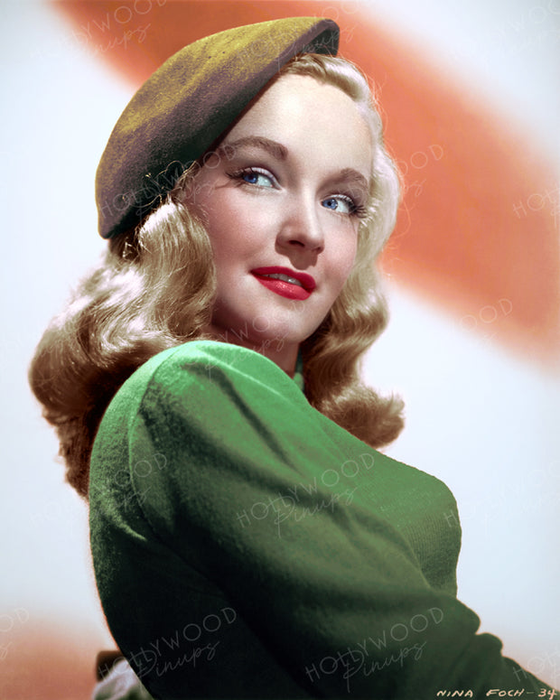 Nina Foch in MY NAME IS JULIA ROSS 1945 | Hollywood Pinups | Film Star Colour and B&W Prints