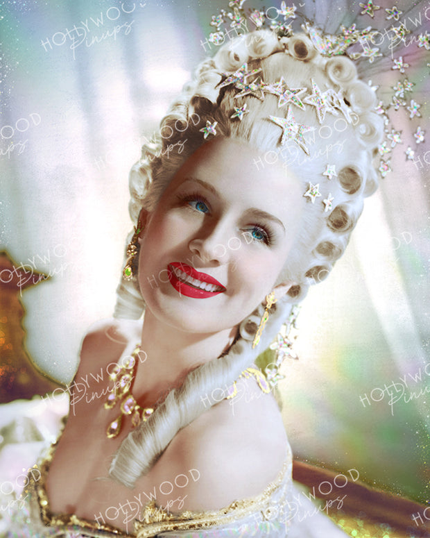 Norma Shearer in MARIE ANTOINETTE 1938 | Hollywood Pinups Color Prints