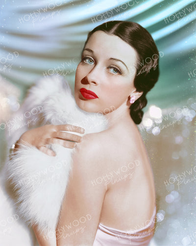 Patricia Morison Sultry Glamour 1939 | Hollywood Pinups Color Prints
