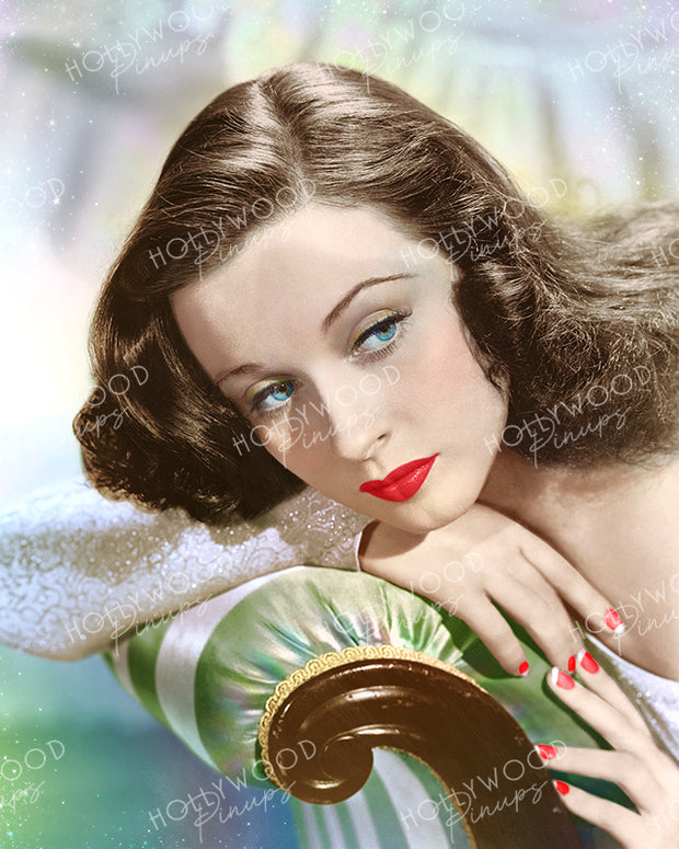 Patricia Morison THE FALLEN SPARROW 1943 | Hollywood Pinups Color Prints