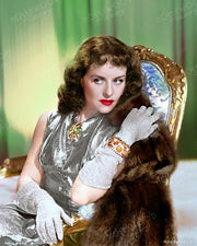 Paulette Goddard Glitzy Glamour 1940 | Hollywood Pinups | Film Star Colour and B&W Prints
