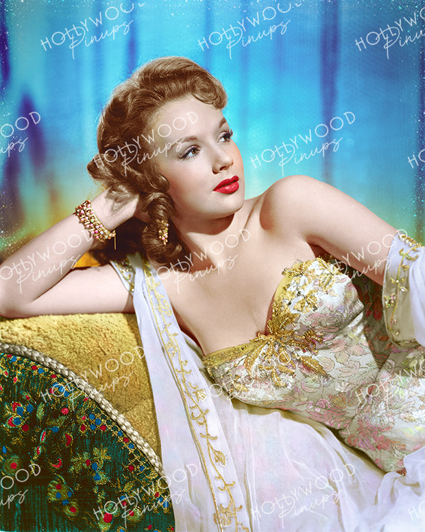 Piper Laurie in THE PRINCE WHO WAS A THIEF 1951 | Hollywood Pinups Color Prints