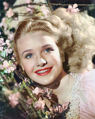 Priscilla Lane Spring Blossom by GEORGE HURRELL 1940 | Hollywood Pinups Color Prints