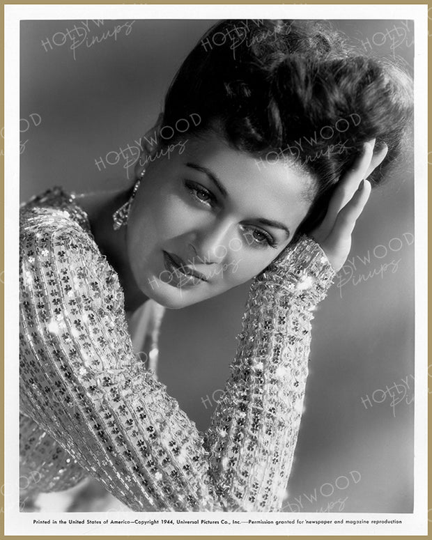 Ramsay Ames Sparkling Beauty 1944 | Hollywood Pinups Color Prints