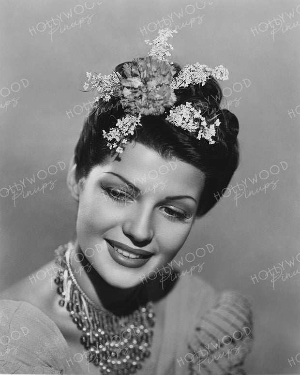 Rita Hayworth Exotic Glamour 1939 | Hollywood Pinups Color Prints