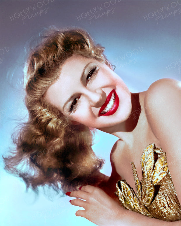 Rita Hayworth in DOWN TO EARTH 1947 | Hollywood Pinups | Film Star Colour and B&W Prints