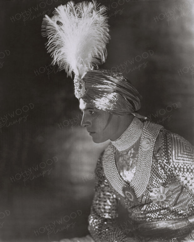 Rudolph Valentino in THE YOUNG RAJAH 1922 | Hollywood Pinups | Film Star Colour and B&W Prints