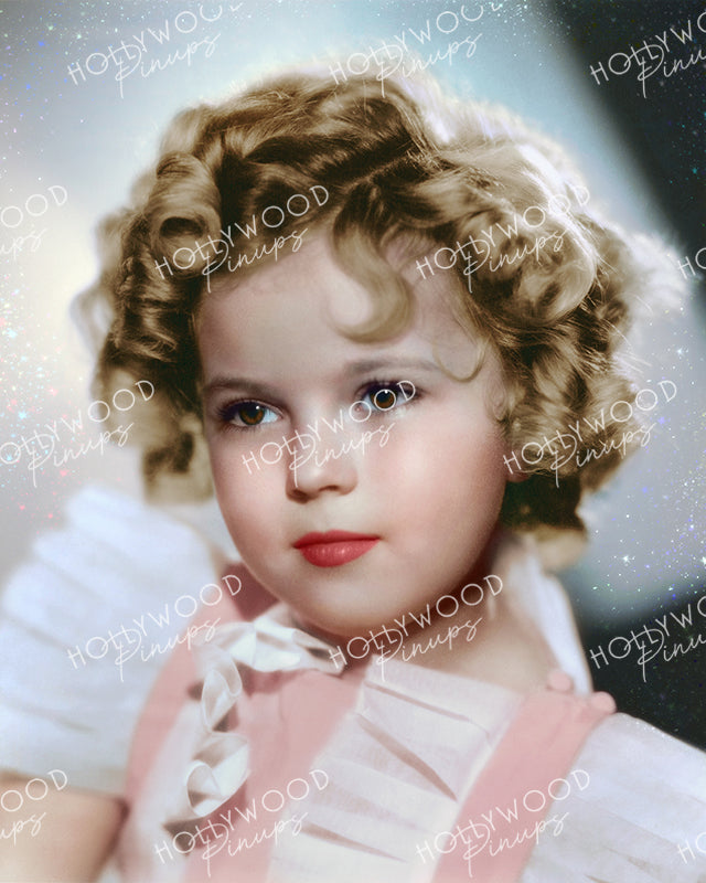 Shirley Temple CURLY TOP 1935 by Otto Dyar | Hollywood Pinups