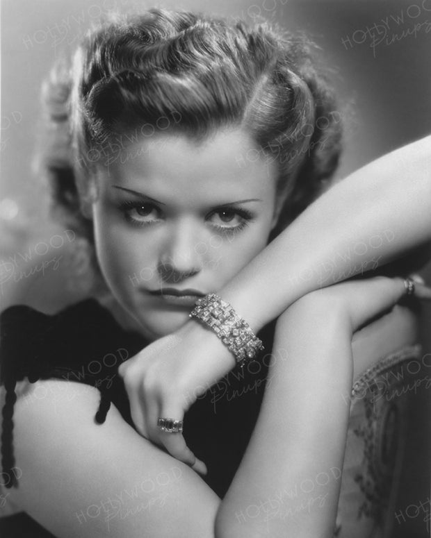 Simone Simon by GENE KORNMAN 1936 | Hollywood Pinups | Film Star Colour and B&W Prints