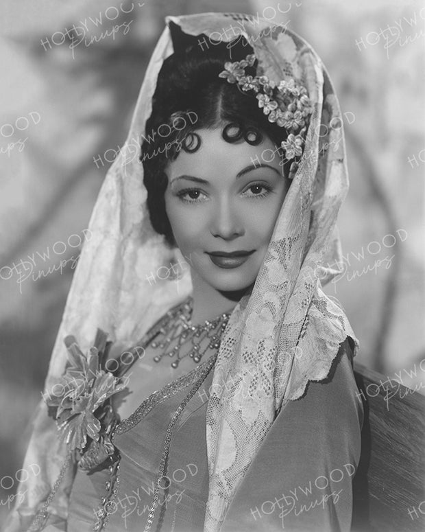 Steffi Duna Spanish Lace 1936 DANCING PIRATE | Hollywood Pinups Color Prints