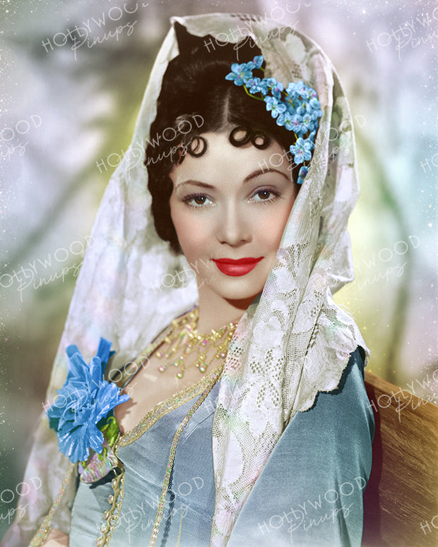 Steffi Duna Spanish Lace 1936 DANCING PIRATE | Hollywood Pinups Color Prints
