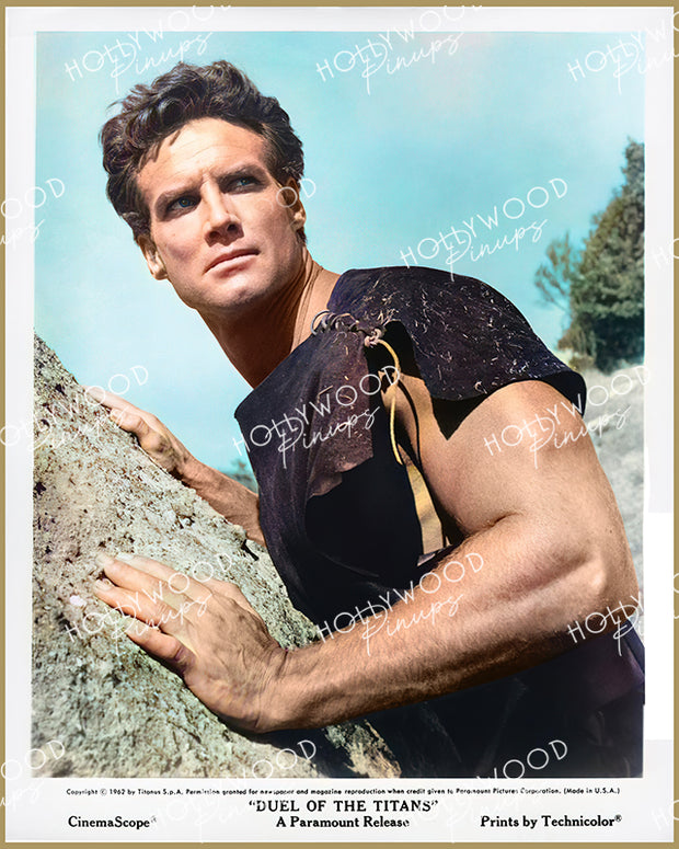 Steve Reeves in DUEL OF THE TITANS 1961 | Hollywood Pinups Color Prints
