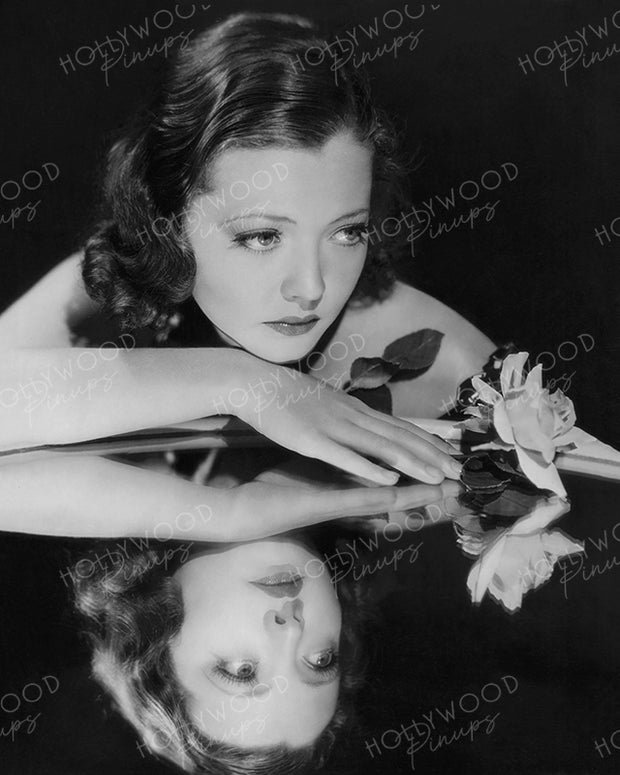 Sylvia Sidney Moonlit Maiden 1934 by EUGENE RICHEE | Hollywood Pinups Color Prints