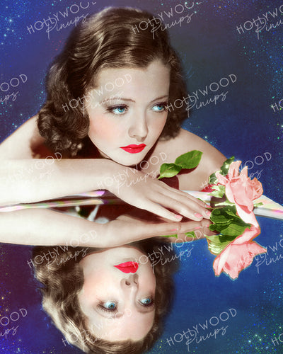 Sylvia Sidney Moonlit Maiden 1934 by EUGENE RICHEE | Hollywood Pinups Color Prints