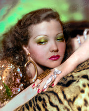 Sylvia Sidney Exotic Glamour 1933 by EUGENE RICHEE | Hollywood Pinups | Film Star Colour and B&W Prints