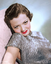Sylvia Sidney Silver Shimmer 1934 | Hollywood Pinups | Film Star Colour and B&W Prints