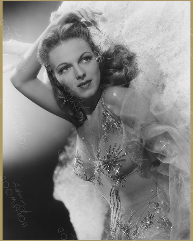 Vera Zorina Glittering Glamour by SCHAFER 1943 | Hollywood Pinups Color Prints