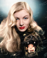 Veronica Lake Panther Woman 1943 by SCHAFER | Hollywood Pinups Color Prints