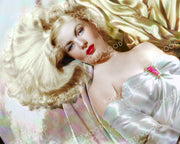 Veronica Lake Sensual Goddess 1945 | Hollywood Pinups Color Prints