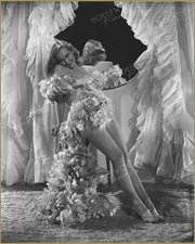 Virginia Mayo Leggy Pinup 1946 | Hollywood Pinups Color Prints