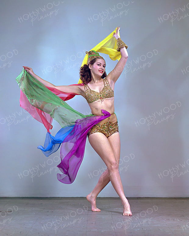 Yvonne de Carlo SALOME WHERE SHE DANCED 1945 | Hollywood Pinups | Film Star Color and B&W Prints