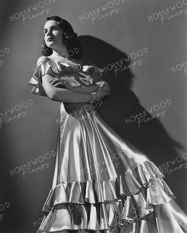 Deanna Durbin Shimmering Satin 1940 - NEW ! | Hollywood Pinups | Film Star Colour and B&W Prints