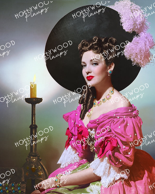 Linda Darnell FOREVER AMBER 1947 | Hollywood Pinups Color Prints