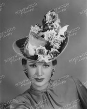 Louise Allbritton Blue Felt 1945 by RAY JONES | Hollywood Pinups Color Prints
