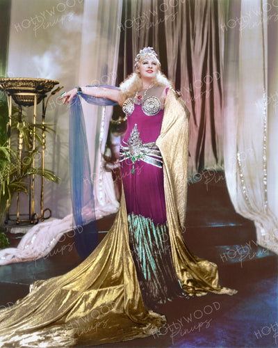 Mae West in GOIN TO TOWN 1935 | Hollywood Pinups | Film Star Colour and B&W Prints