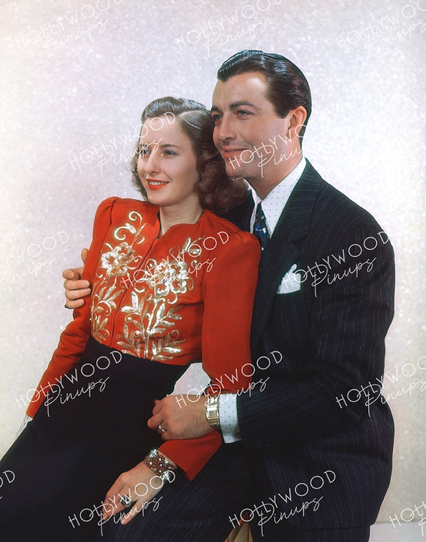 Barbara Stanwyck & Robert Taylor NEWLYWEDS 1939 | Hollywood Pinups | Film Star Color and B&W Prints